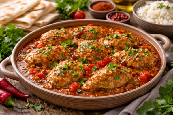 Настроение &mdash; Грузия! Чахохбили само томится в духовке, а все думают, что я полдня старалась