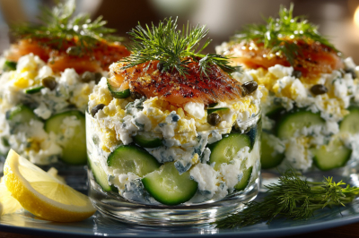 Салат &laquo;Морской бриз&raquo;: он исчезнет со стола раньше, чем вы попросите добавку