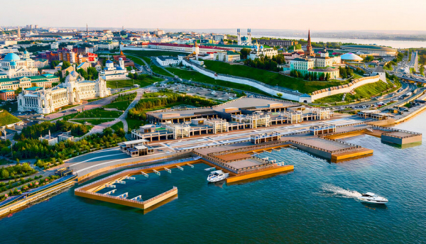 На Кремлевской набережной Казани установят три новых причала 02/04/2026 &ndash; Новости