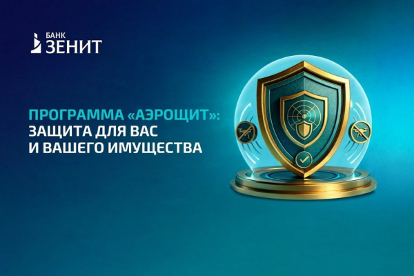 Банк ЗЕНИТ запускает страховую программу &laquo;Аэрощит&raquo;