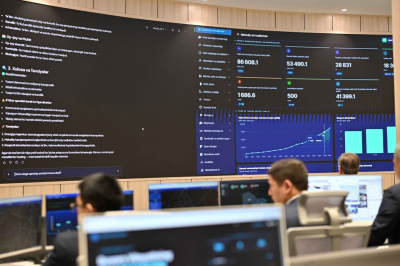 Президенты Казахстана и Узбекистана посетили ситуационный центр в Бухаре&nbsp;