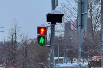 Из-за отключения электричества в Казани не работают светофоры на перекрестках