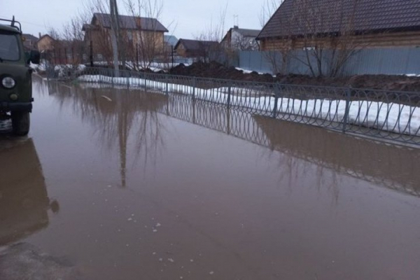На реках Татарстана меняется ситуация с весенним половодьем