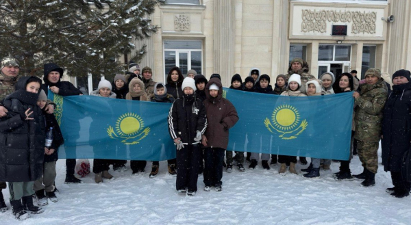 Дети военнослужащих отправились в «Балдаурен»