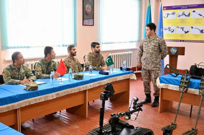 В Конаеве провели курс разминирования, аккредитированный ООН