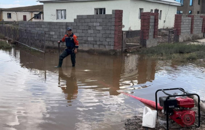 В Жанатасе создана комиссия по оценке ущерба из-за обильных осадков