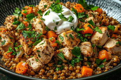 Ужин из серии &laquo;когда мне лень готовить&raquo;: соединяю гречку с грудкой прямо в противне &mdash; обалденное горячее