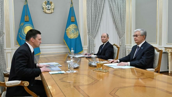 Токаев принял председателя правления ЕАБР