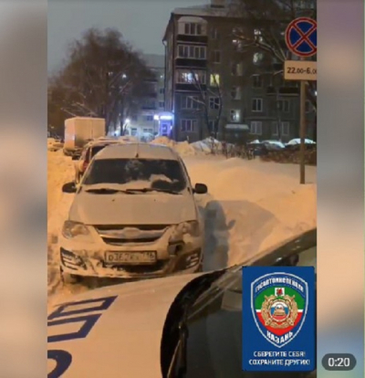 За ночь на специализированные стоянки в Казани отправили 36 автомобилей