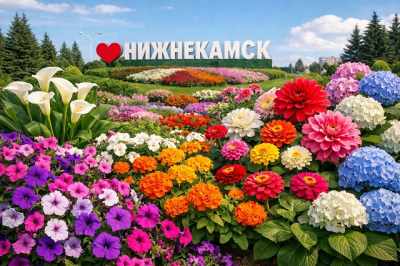 Нижнекамск готовится к цветению: 16 видов и 160 000 однолетников