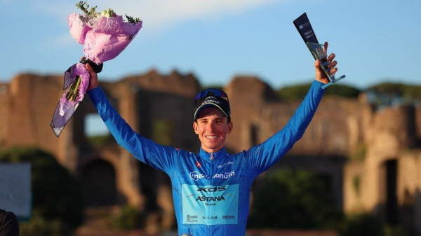 Гонщик XDS Astana Team выиграл горную классификацию Джиро-2025