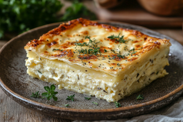 Идеальный пирог для ленивых: нарезал лаваш, смешал начинку и в форму. Ачма с хрустящей корочкой &mdash; готовится по щелчку пальцев