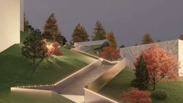 В Казани продемонстрировали проект нового спуска к Кремлёвской набережной 01/02/2026 &ndash; Новости