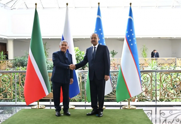 Расширение присутствия предприятий Татарстана в Узбекистане оценил Минниханов