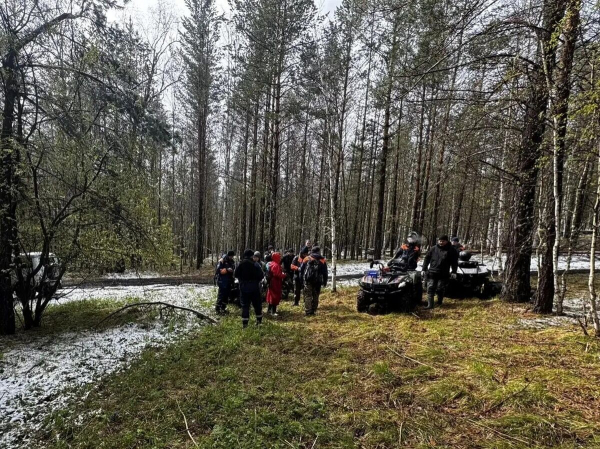 Поиски Усольцевых возобновились: зона в Кутурчине закрыта для посторонних