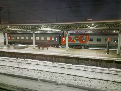 Снегопад привел к массовым задержкам поездов на казанском направлении