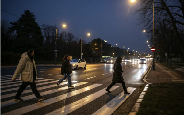 Женщину сбили прямо на зебре в Актобе