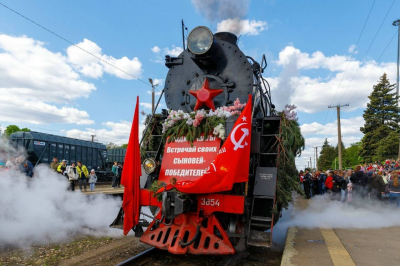 &laquo;Паровоз Победы&raquo; в конце апреля побывает в пяти городах Татарстана