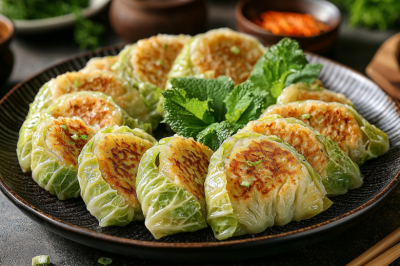 Никаких голубцов и скручиваний: капустные конвертики с фаршем &mdash; соединяю, макаю в яйцо и жарю