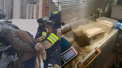 Подпольную нарколабораторию накрыли в Караганде