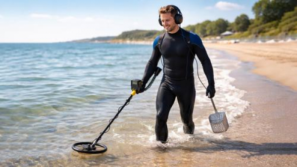 Пляжные золотоискатели открыли новый крымский сезон