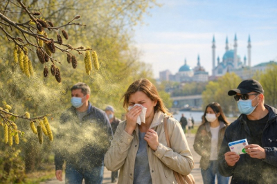 30% татарстанцев в зоне риска: как пережить ранний сезон аллергии