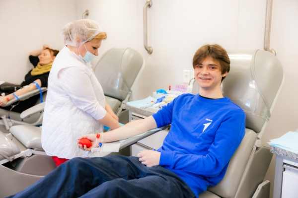 В РФ запустили новый сезон проекта &laquo;Донорское движение Первых&raquo;