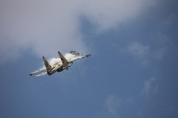 В Казахстане во время учений разбился Су-30СМ