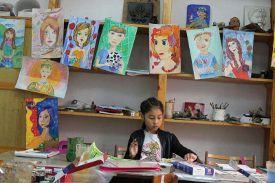 Уже почти 30 лет при музее имени семьи Невзоровых действует детская художественная студия