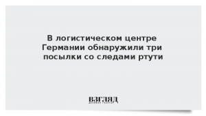 В логистическом центре Германии обнаружили три посылки со следами ртути