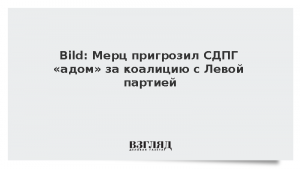 Bild: Мерц пригрозил СДПГ «адом» за коалицию с Левой партией