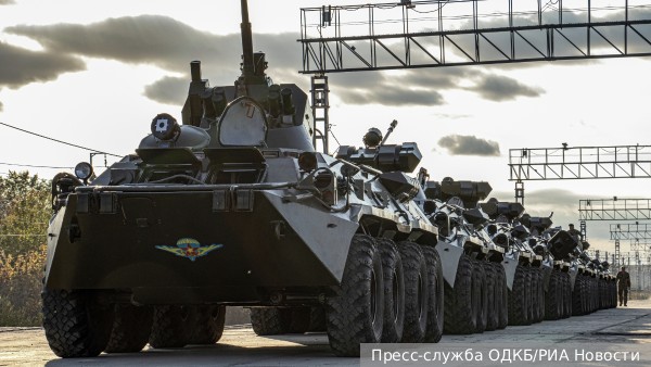 В России начались масштабные военные учения стран ОДКБ