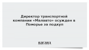 Директор транспортной компании «Малавто» осужден в Поморье за подкуп
