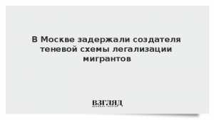 В Москве задержали создателя теневой схемы легализации мигрантов