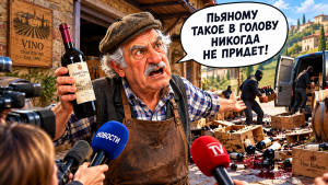 Крупнейшую винодельню грабанули на трезвую голову