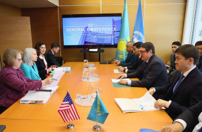 Казахстан и США подписали Совместное заявление на сессии МАГАТЭ