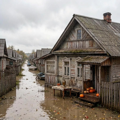В затопленном омском Осташково откачали 2 миллиона «кубов» воды