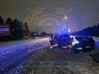 В Татарстане водитель «Лады» погиб, врезавшись на встречке в иномарку