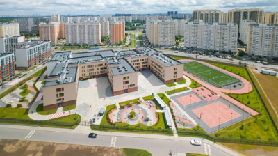 Собянин: Новая школа на 2,1 тыс. учеников откроется 1 сентября во Внукове