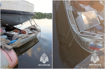 В Чистополе лодка врезалась в понтон, один человек погиб