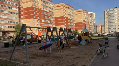 В Альметьевске благоустроили первый двор по программе «Наш двор» – 2026