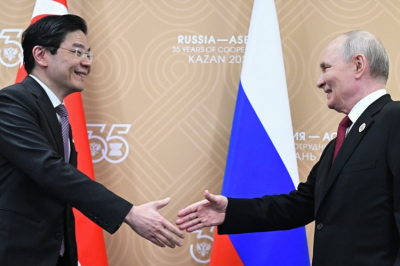 ТАСС: Рабочая программа Путина на саммите в Казани продлилась более 15 часов