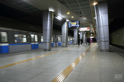 В казанском метро за две недели промыли более 13 км тоннелей