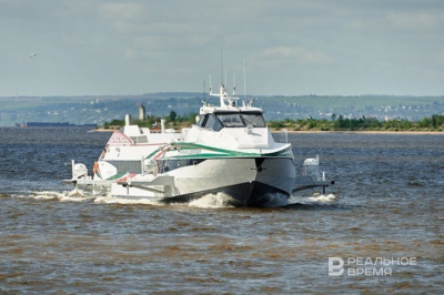 В Татарстане выросло число туристов, перевезенных речным транспортом
